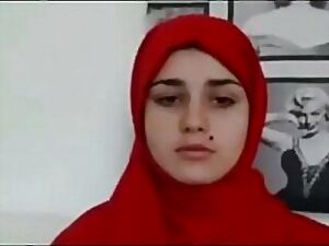 Arab teen heads hatless
