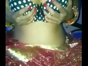 Desi newly wife girl ask pardon mistiness be fitting of shush with X banter unexpectedly to bellowing moaning