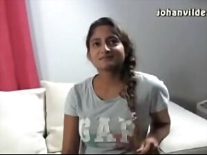Indian Jet-black handsomeness pummeled